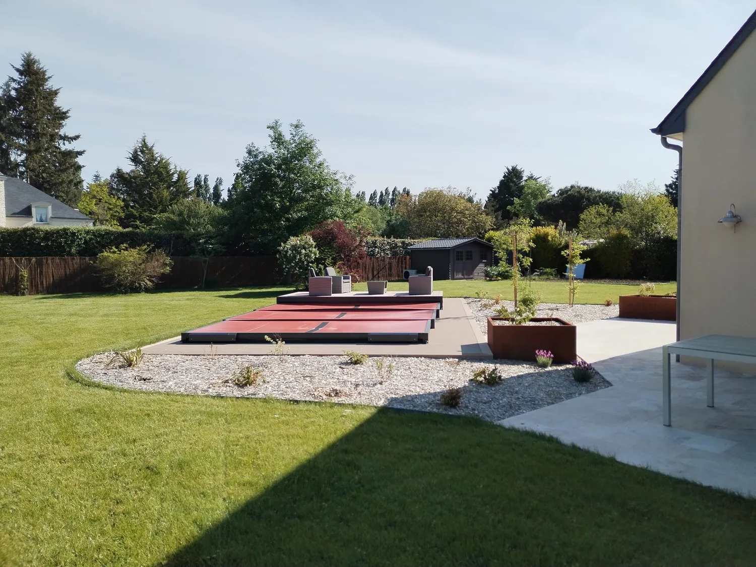 amenagement de jardin argentre du plessis