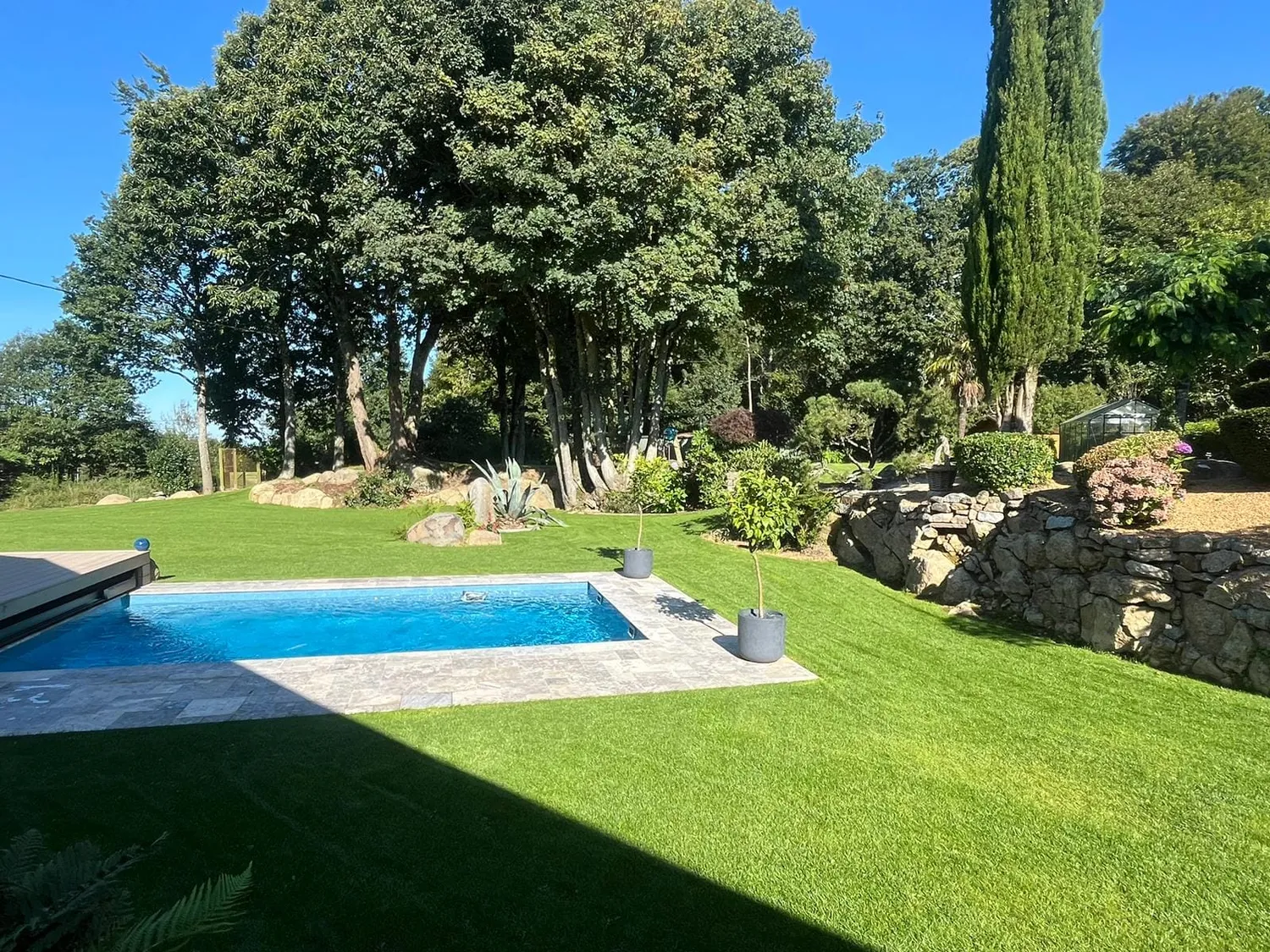 entretien de jardin vitre