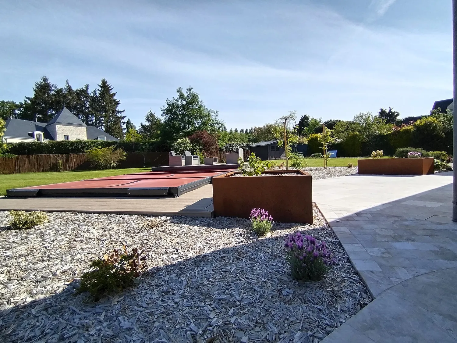terrassement vitre